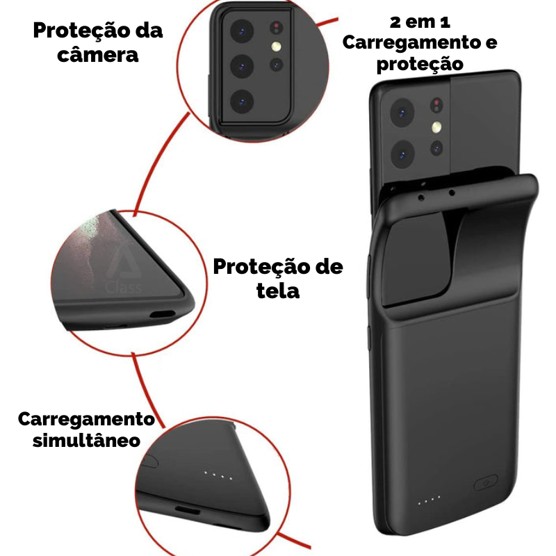 Capa Carregadora Samsung 6000mAh