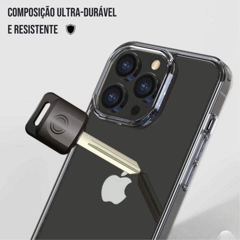 Capa HD Glass para iPhone – Vidro Temperado 9H, Proteção Antirrisco, Anti-Amarelado e Compatível com MagSafe