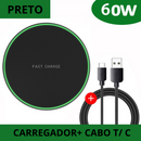 Carregador Sem Fio 60W – Fast Charger Ultra Rápido