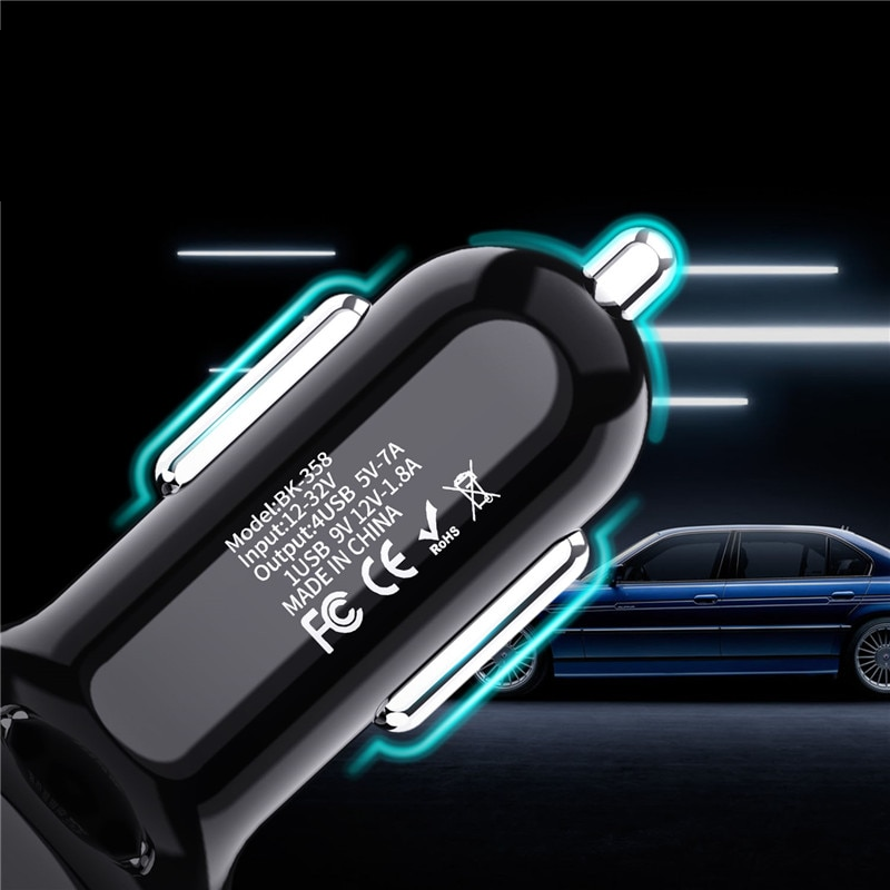 Carregador Veicular Rápido – 12V a 32V