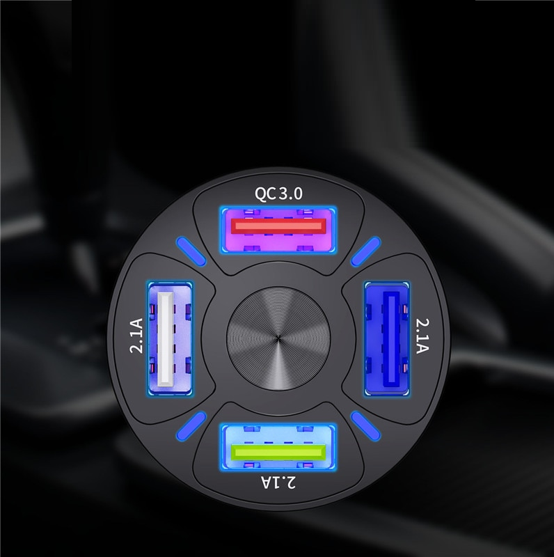 Carregador Veicular Rápido – 12V a 32V