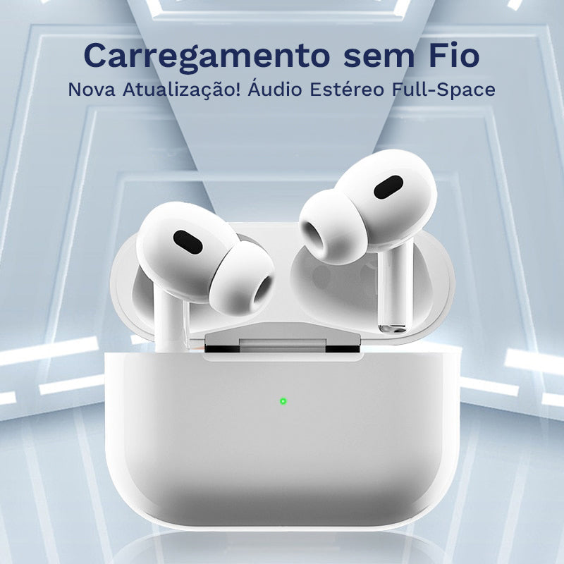 Fone EarPods Pro 2 – Bluetooth, IPX5, MagSafe e GPS Integrado