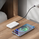 Power Bank MagSafe 10000mAh – Dobrável, Carregamento Rápido e Suporte Integrado