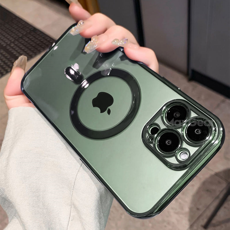 Case Luxo Clear com MagSafe – Proteção que valoriza o seu iPhone