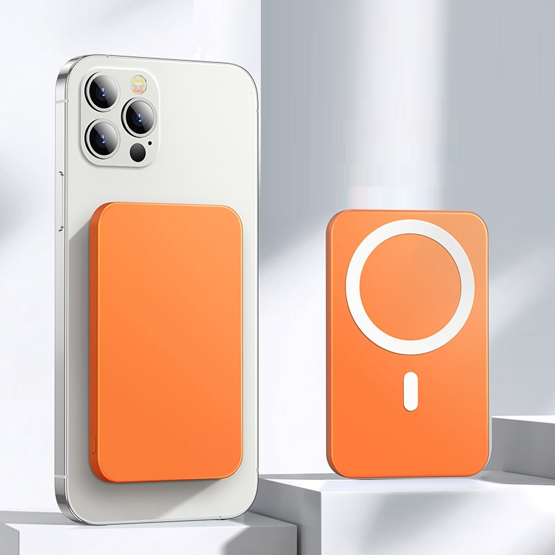 Power Bank Magnético 5000mAh – Carregamento Rápido 3 em 1